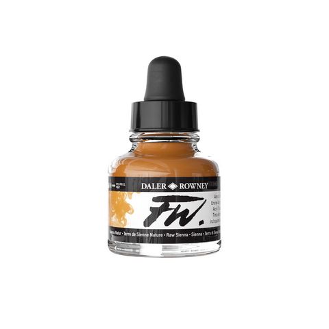 FW LIQUID ACRYLIC INK 1OZ RAW SIENNA