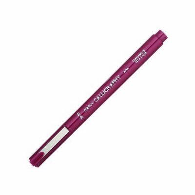 ACID FREE WATER BASED CALLIGRAPHY PEN 3.5MM BURGUNDY