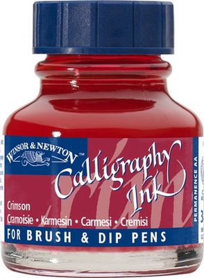CALLIGRAPHY INK 30ML CRIMSON