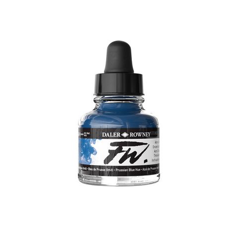 FW LIQUID ACRYLIC INK 1OZ PRUSSIAN BLUE HUE