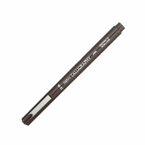 ACID FREE WATER BASED CALLIGRAPHY PEN 3.5MM SEPIA