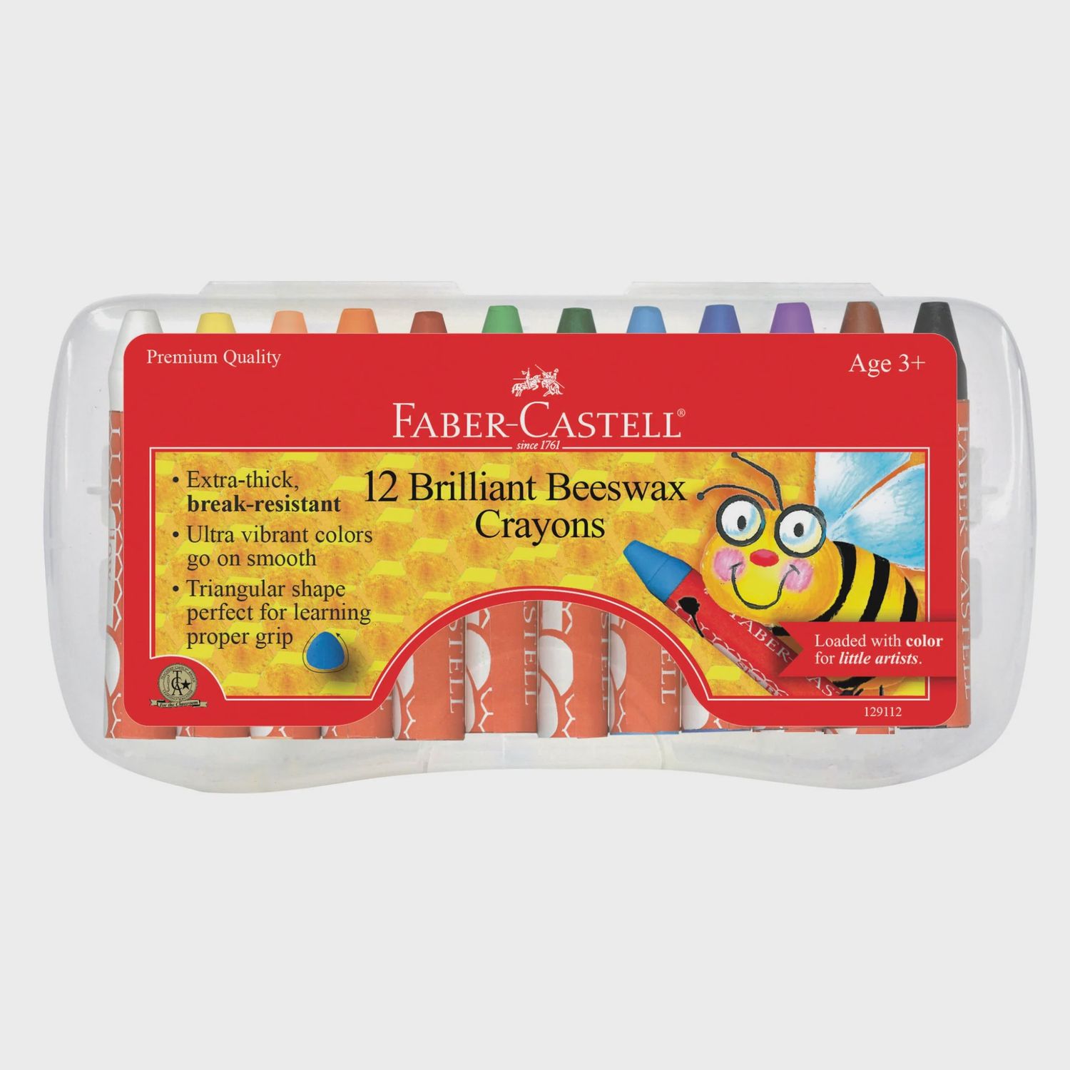 CAP 12PC BEESWX CRAYN ST