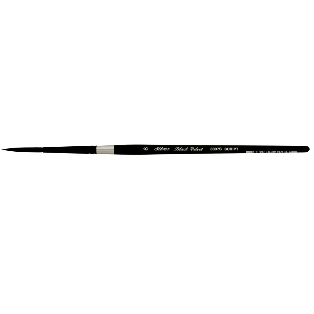 BLACK VELVET SCRPT LNR 6