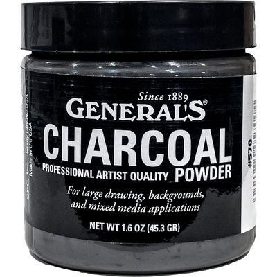 POWDERED CHARCOAL 1.6OZ JAR