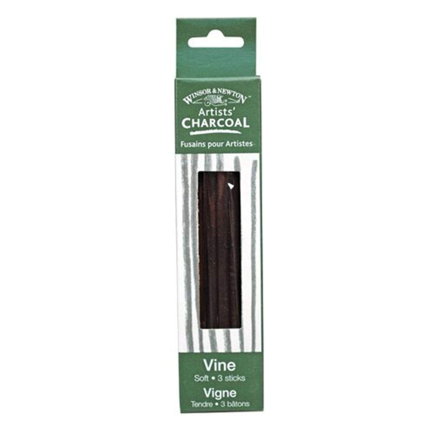 ARTISTS VINE CHARCOAL SOFT 3 STICKS