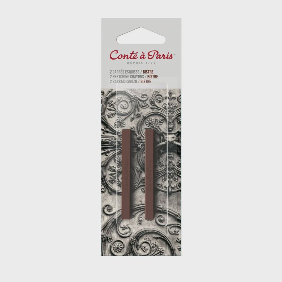 CONTE CRAYON BISTRE 2 PK