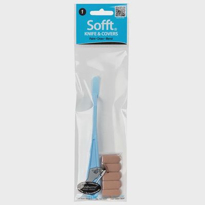 SOFFT KNIFE W/SPONGE COVER #1 ROUND