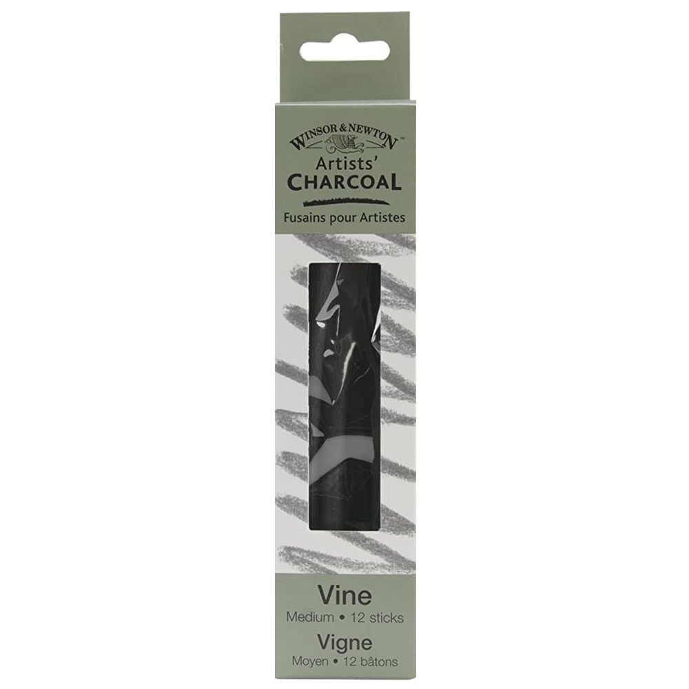 ARTISTS VINE CHARCOAL MEDIUM 12 STICKS