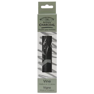 ARTISTS VINE CHARCOAL MEDIUM 12 STICKS
