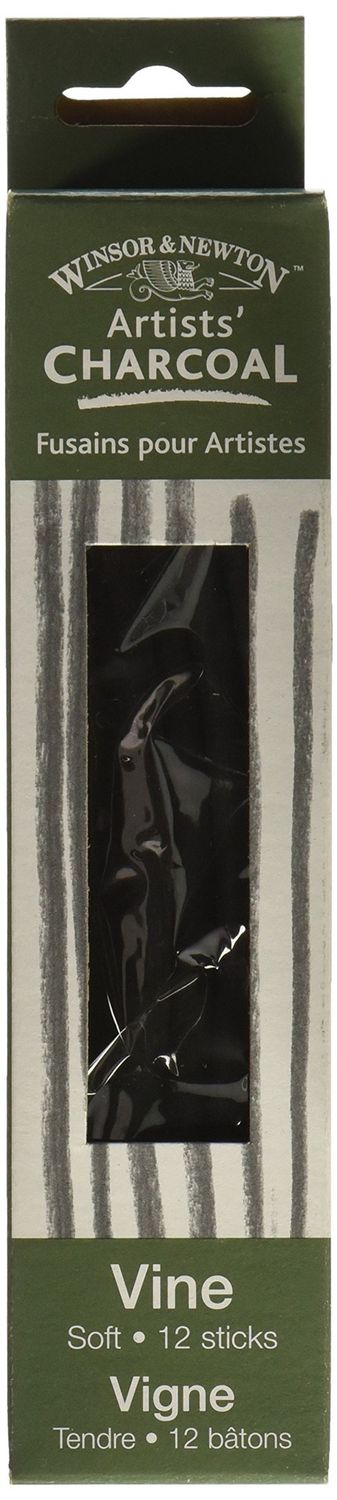 ARTISTS VINE CHARCOAL SOFT 12 STICKS