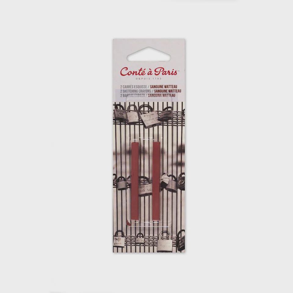 CONTE CRAYON SANGUINE WATTEAU 2 PK