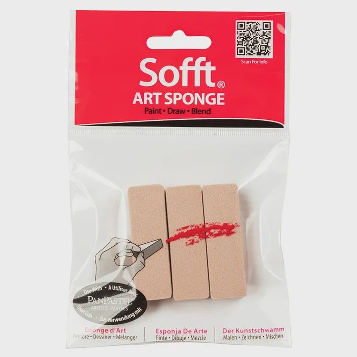 SOFFT SPONGE BAR FLAT 3 PK