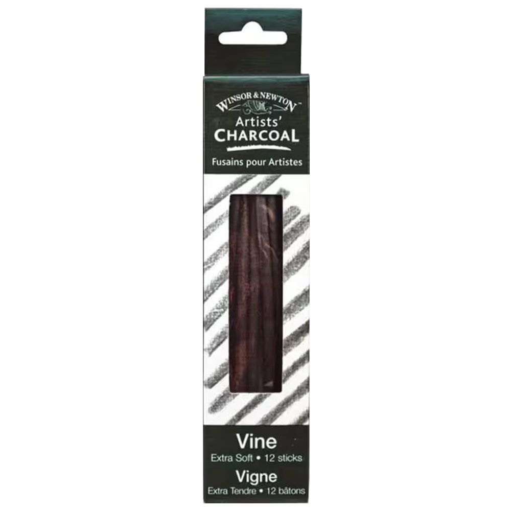 ARTISTS VINE CHARCOAL EXTRA SOFT 12 STICKS