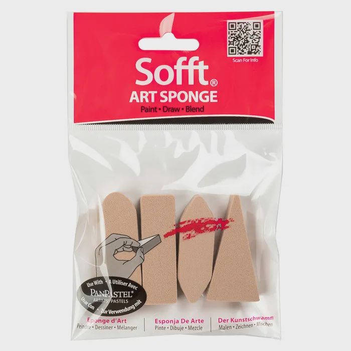 SOFFT SPONGE BAR MIXED 4 PK