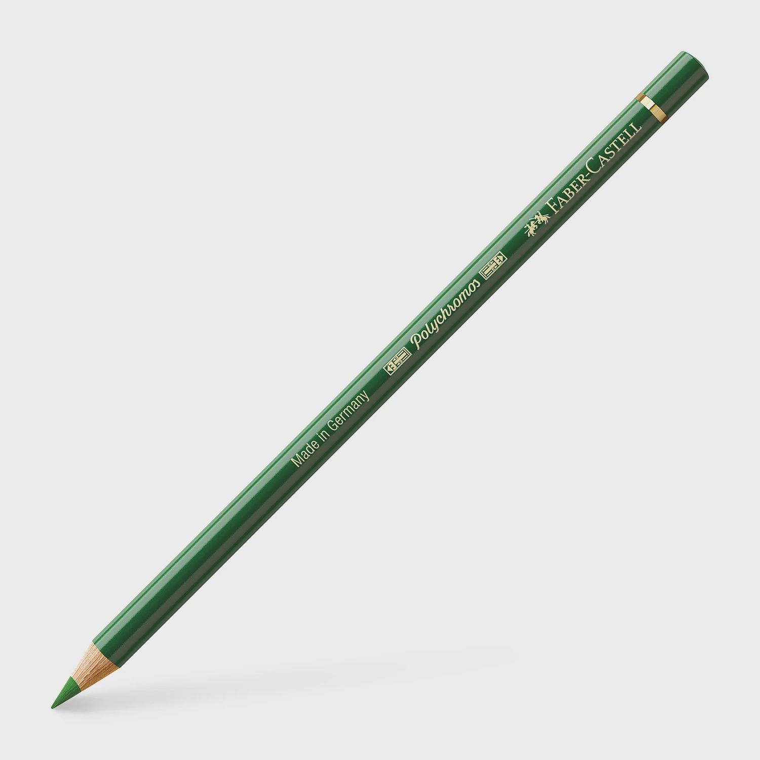 POLYCHROMOS ARTIST COLORED PENCIL PERMANENT GREEN OLIVE