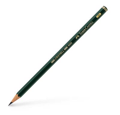 FABER CASTELL 9000 SERIES GRAPHITE PENCIL 5B