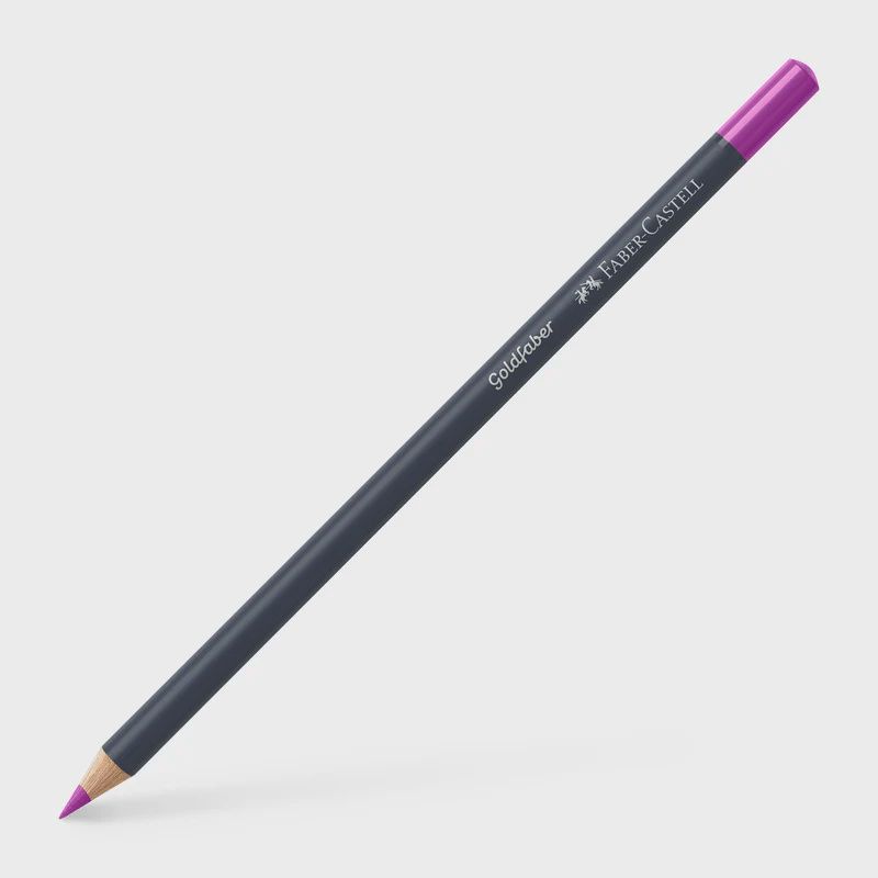 GOLDFABER COLOR PENCIL 125 MIDDLE PURPLE PINK