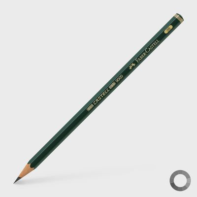 FABER CASTELL 9000 SERIES GRAPHITE PENCIL 2B