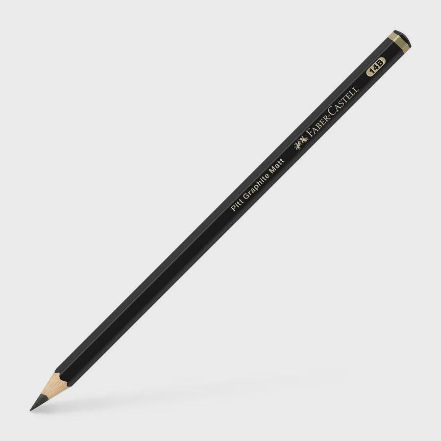 FABER CASTELL PITT GRAPHITE MATTE PENCIL 14B