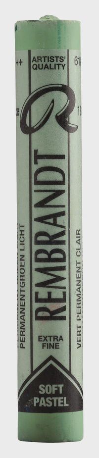 REMBRANDT SOFT PASTEL PERMANENT GREEN LIGHT 618.9