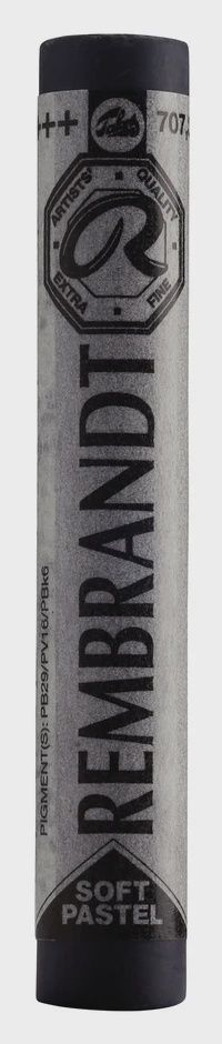 REMBRANDT SOFT PASTEL MOUSE GREY 707.3