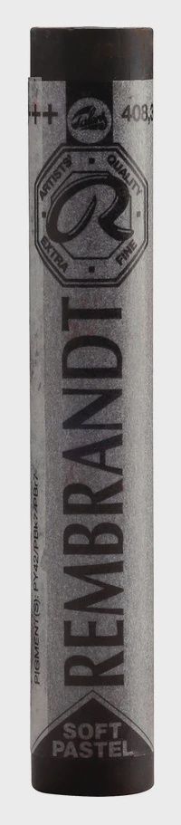 REMBRANDT SOFT PASTEL RAW UMBER 408.3