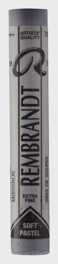 REMBRANDT SOFT PASTEL MOUSE GREY 707.9