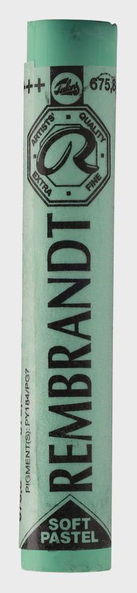 REMBRANDT SOFT PASTEL PHTHALO GREEN 675.8