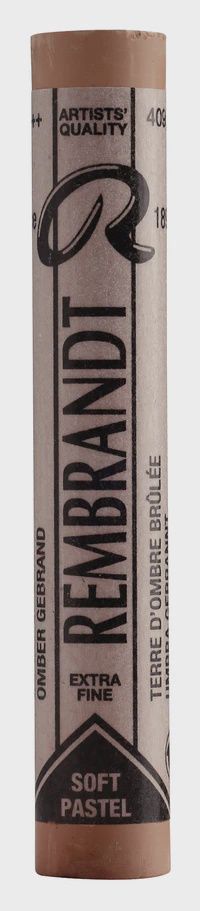 REMBRANDT SOFT PASTEL BURNT UMBER 409.9