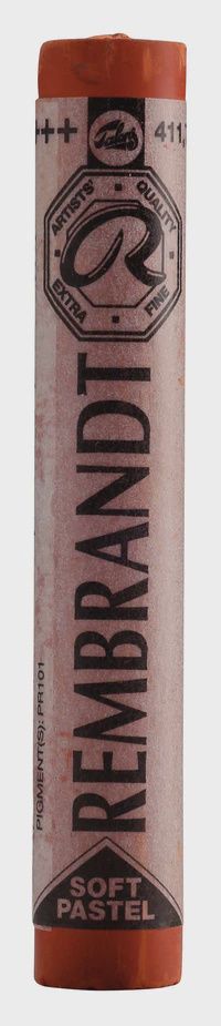 REMBRANDT SOFT PASTEL BURNT SIENNA 411.7