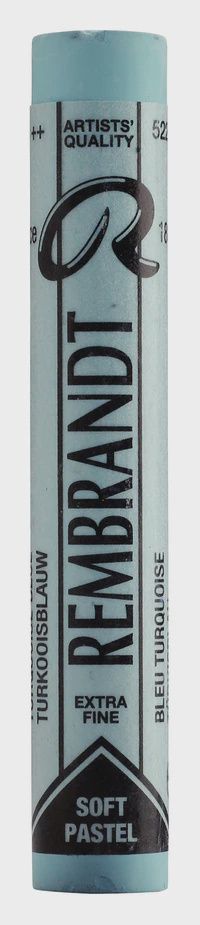 REMBRANDT SOFT PASTEL TURQUOISE BLUE 522.10