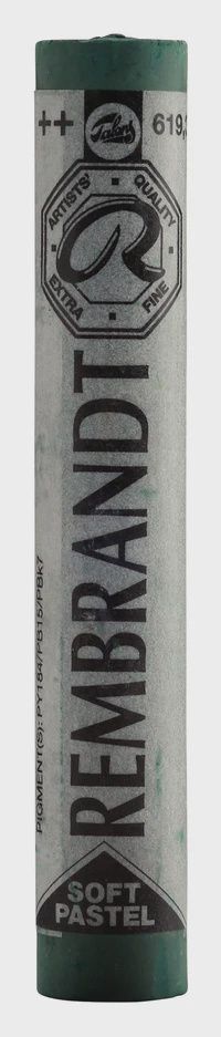 REMBRANDT SOFT PASTEL PERMANENT GREEN DEEP 619.3