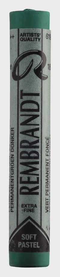 REMBRANDT SOFT PASTEL PERMANENT GREEN DEEP 619.5