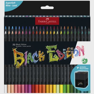 Color Pencils Black Edition 50ct Box