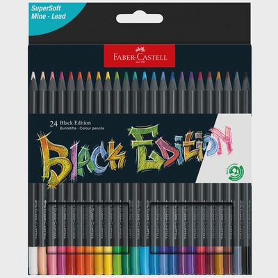 Color Pencils Black Edition 24ct Box