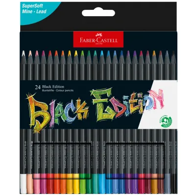 Color Pencils Black Edition 24ct Box