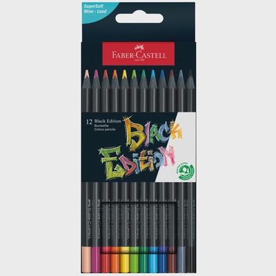 Color Pencils Black Edition 12ct Box