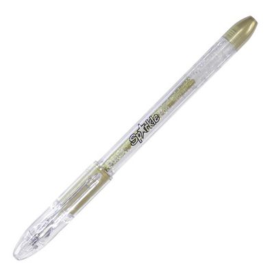SPARKLE POP METALLIC GEL PEN 1.0MM GOLD / GOLD
