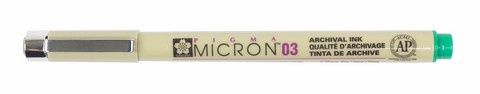 PIGMA MICRON .35MM 03 GREEN