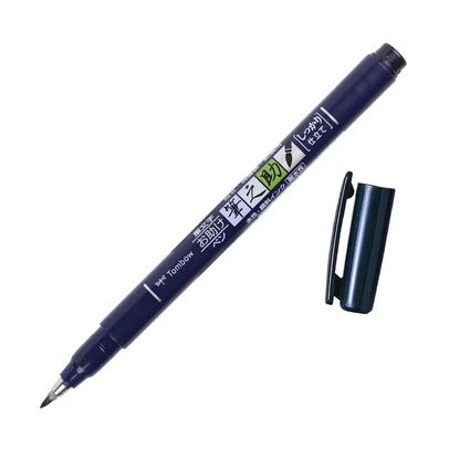 TOMBOW FUDENOSUKE BRUSH PEN BLACK