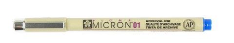PIGMA MICRON .25MM 01 BLUE