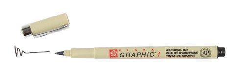 PIGMA GRAPHIC 1MM BLACK