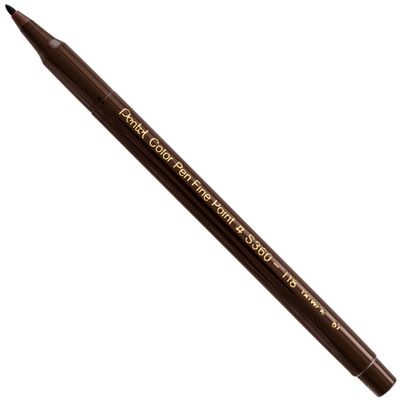 ARTS COLOR PEN DARK BROWN