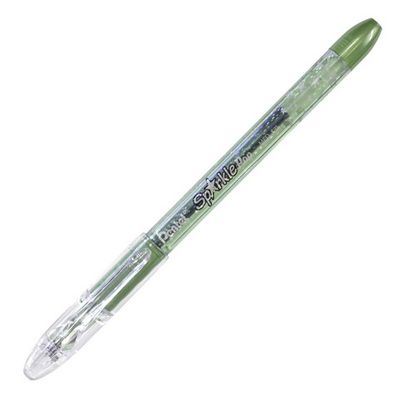 SPARKLE POP METALLIC GEL PEN 1.0MM GREEN / BLUE INK