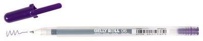 GELLY ROLL PURPLE FINE