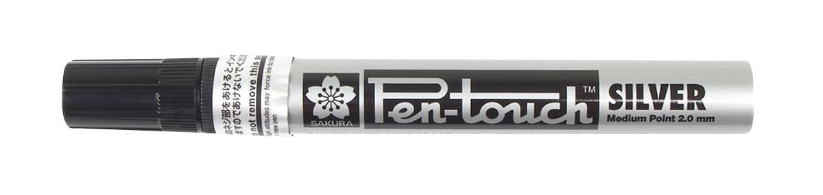 PENTOUCH MARKER MEDIUM SILVER
