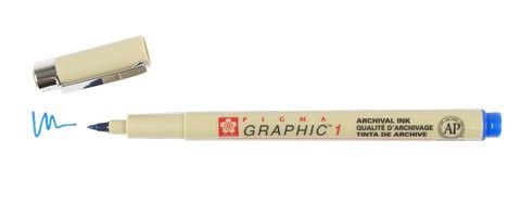 PIGMA GRAPHIC 1MM BLUE
