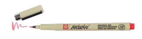 PIGMA BRUSH RED