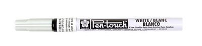 PEN TOUCH MARKER EXTRA FINE WHITE