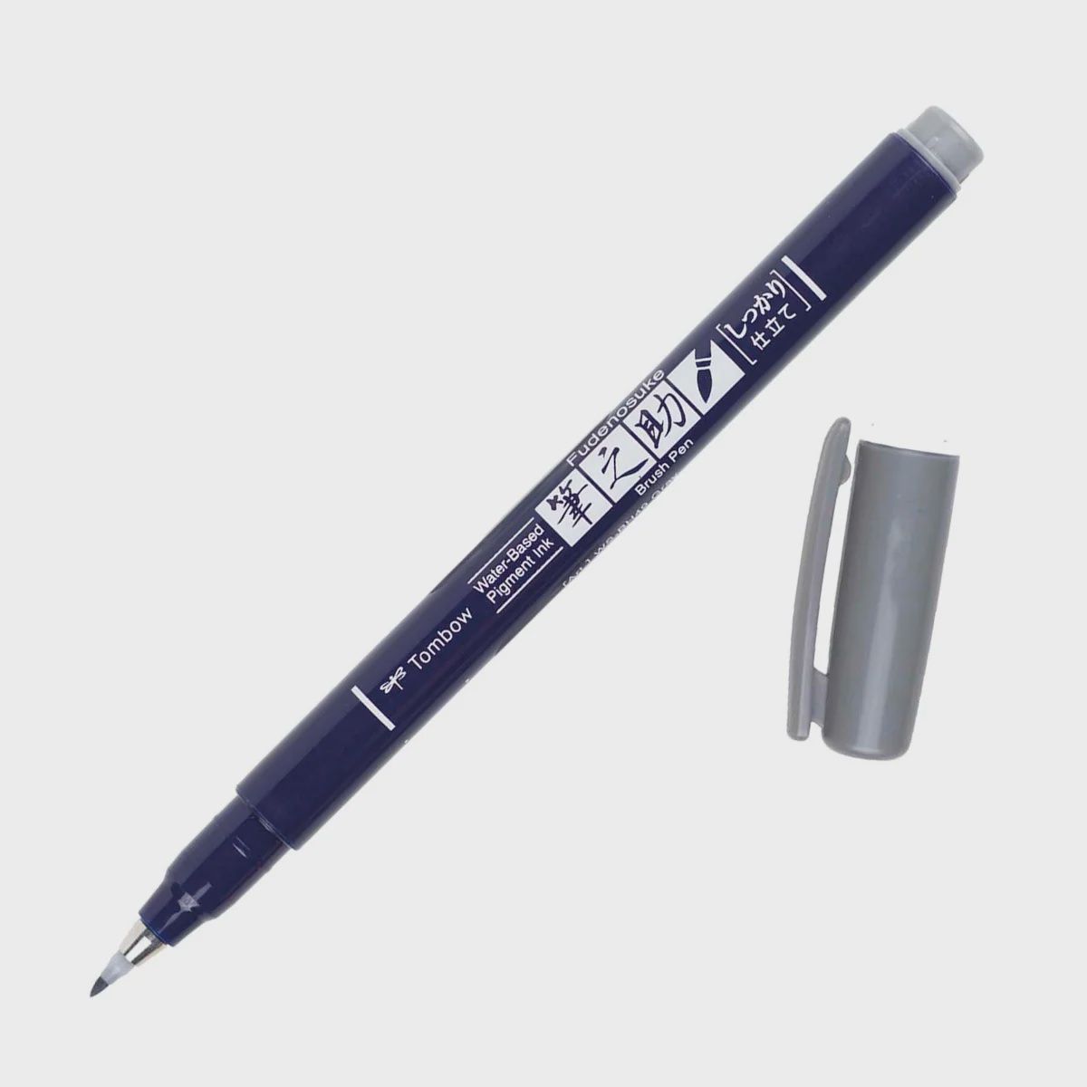 TOMBOW FUDENOSUKE BRUSH PEN GRAY